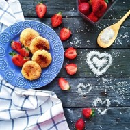 Сырники с кокосом и яблоком