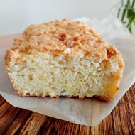 Сырный кекс на миндальной муке