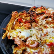 Сытная кубанская яичница