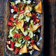 Таджикский хлебный салат