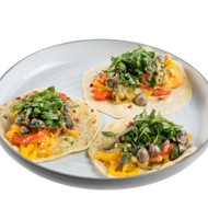 Тако с куриными сердцами