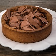 Тарт с кофейным ганашем и черносливом