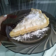 Тарт с лаймовой начинкой