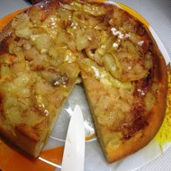 Тарт татен на сметане