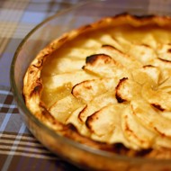 Тарт татен с яблоками из слоеного теста