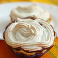 Тарталетки с шоколадным кремом