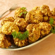 Тефтели куриные с моцареллой