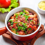 Техасское чили с говядиной и бобовыми