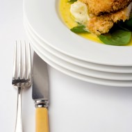 Телятина под соусом из шалфея