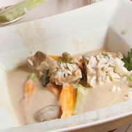 Телятина в сливочном соусе