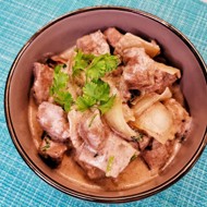 Телячья печень в сметане