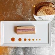 Террин из фуа-гра с копченым угрем