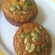 Тыквенные маффины с семечками