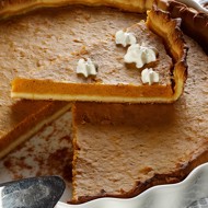 Тыквенный чизкейк с корицей и апельсиновой цедрой