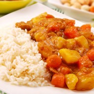 Тыквенный карри с изюмом