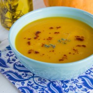 Тыквенный суп-пюре с паприкой и тимьяном
