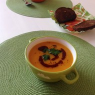 Простой тыквенный суп-пюре