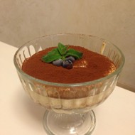 Тирамису с маскарпоне и коньяком