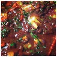 Томатное лобио на скорую руку