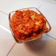 Томатно-горчичный соус с луком