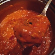 Томатный суп с сыром