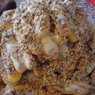 Торт из эклеров со сметанным кремом