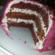 Торт «Красный бархат» с сырным кремом
