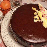 Торт «Малиново-вишневый трюфель»