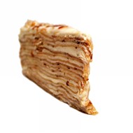 Торт «Наполеон» с орехами