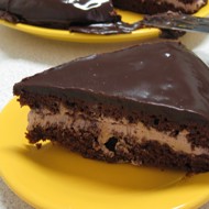 Торт «Прага» с водкой