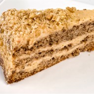 Торт с ореховым кремом