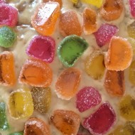 Торт сметанно-банановый с мармеладом