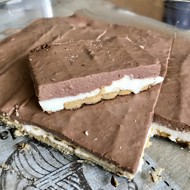 Торт «Зебра» без выпечки