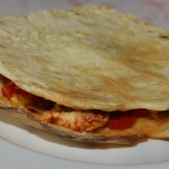 Тортильи с чесноком