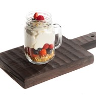 Сырный трайфл с ягодами