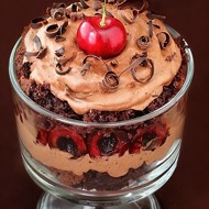 Трифл «Черный лес»