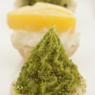 Трюфельное печенье с фисташками