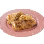 Трубочки из лаваша с творогом и изюмом