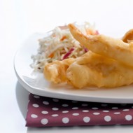 Тунец с темпурой