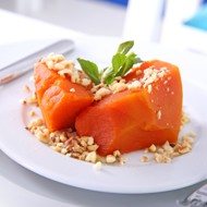 Турецкий десерт из тыквы (Kabak tatlisi)