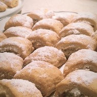 Турецкое печенье с тахини и грецкими орехами