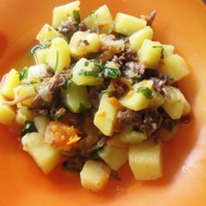 Тушеная говядина с картошкой