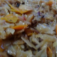 Тушеная капуста по-латышски