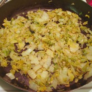 Тушеная пекинская капуста