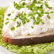 Творог со свежей зеленью