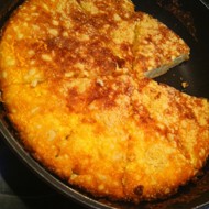 Творожная запеканка с бананами