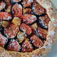 Творожная галета с инжиром