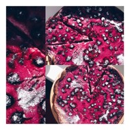 Творожный брауни с черной смородиной «Chocolate Blackcurrant»