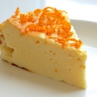 Творожный пирог с апельсиновой цедрой