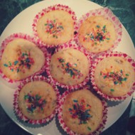 Творожно-банановые кексы с киви